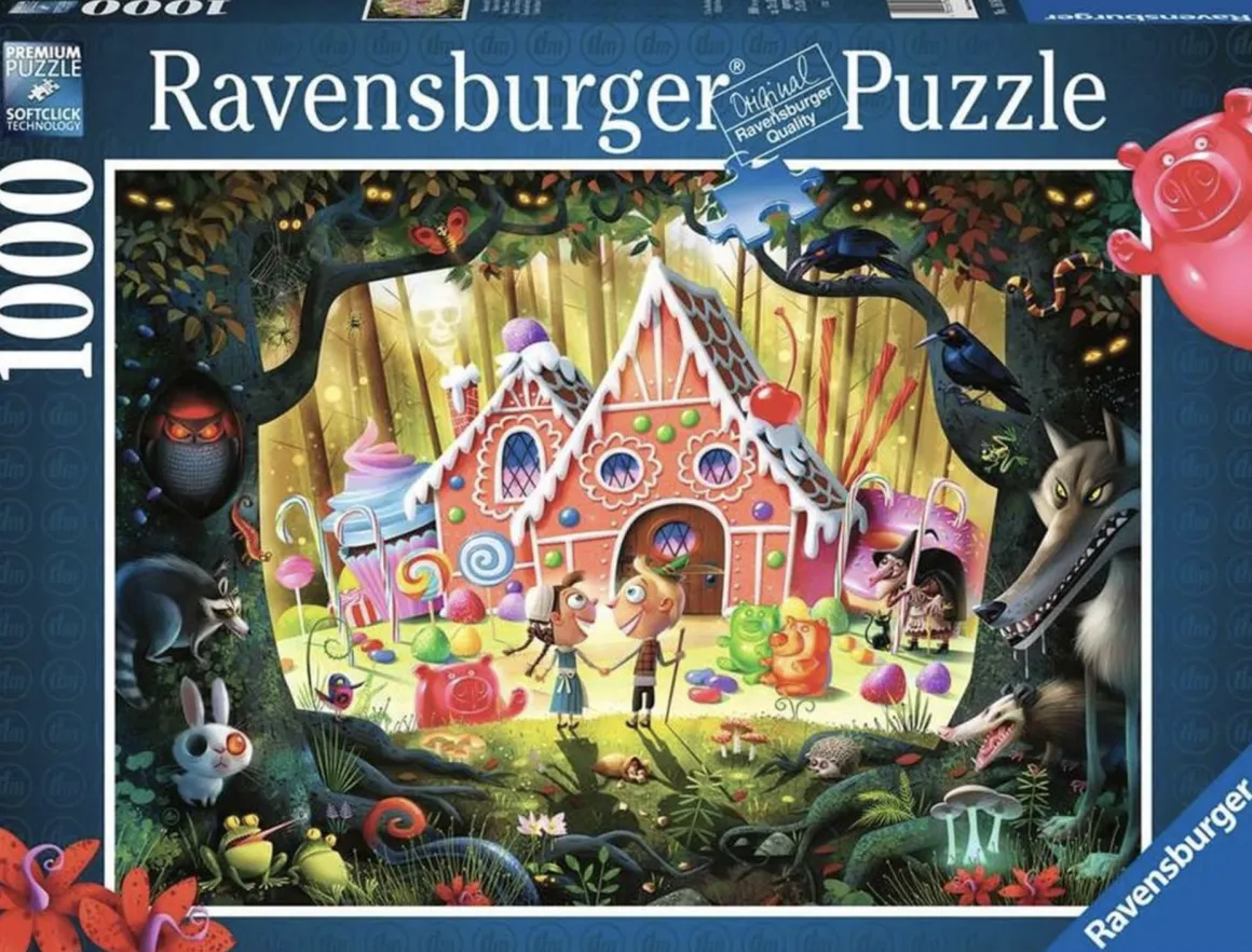 Ravensburger Hans en Grietje - Dean MacAdam - puzzel van 1000 stukjes