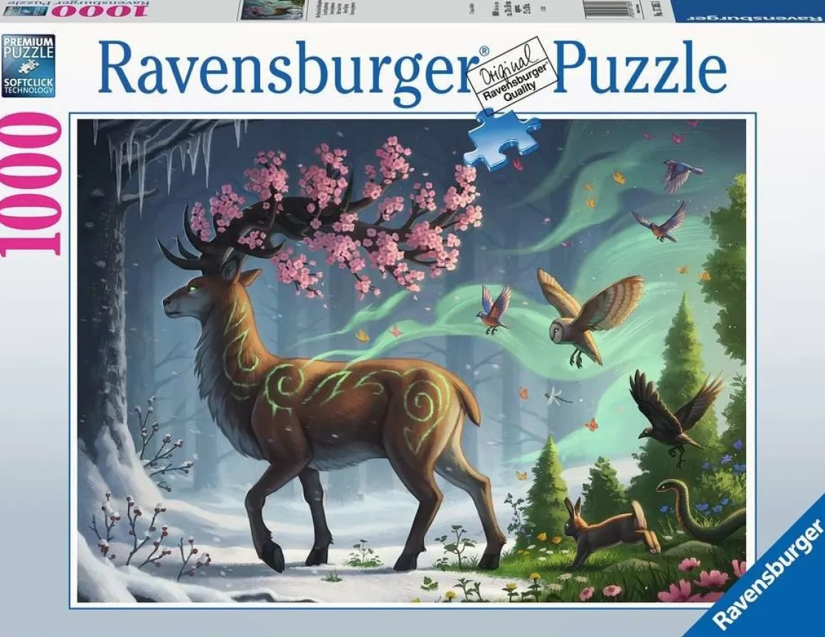 Ravensburger Hert van de lente - puzzel van 1000 stukjes