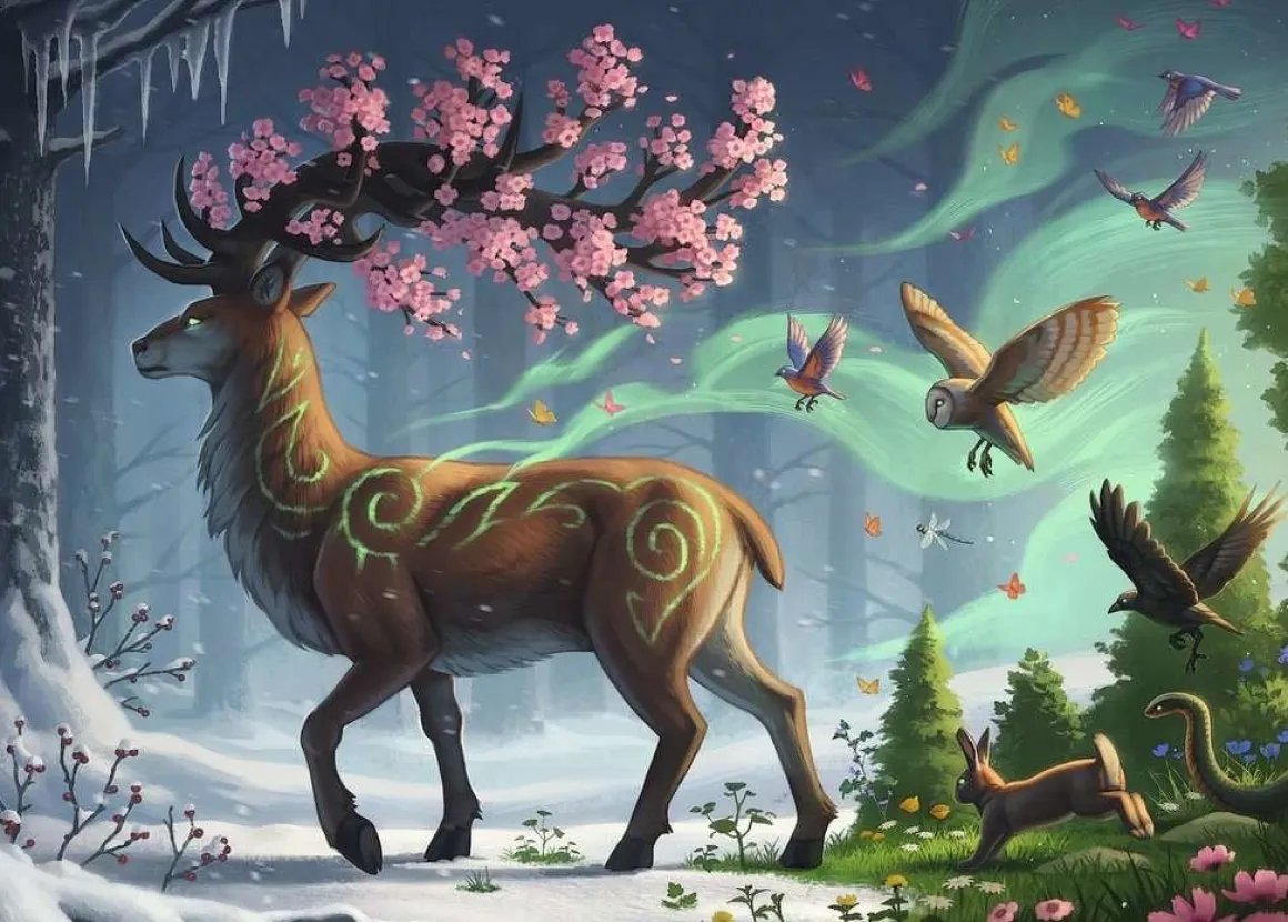Ravensburger Hert van de lente - puzzel van 1000 stukjes