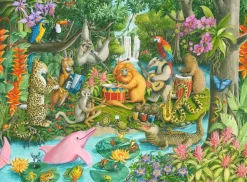 Ravensburger Het jungle-orkest - puzzel van 100 stukjes