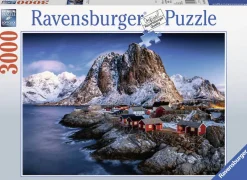 Ravensburger Het Noorse dorp Hamnoy - puzzel van 3000 stukjes