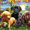 Ravensburger Honden picknick - puzzel van 100 stukjes