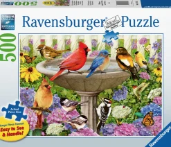 Ravensburger In het vogelbadje - 500 XL stukjes