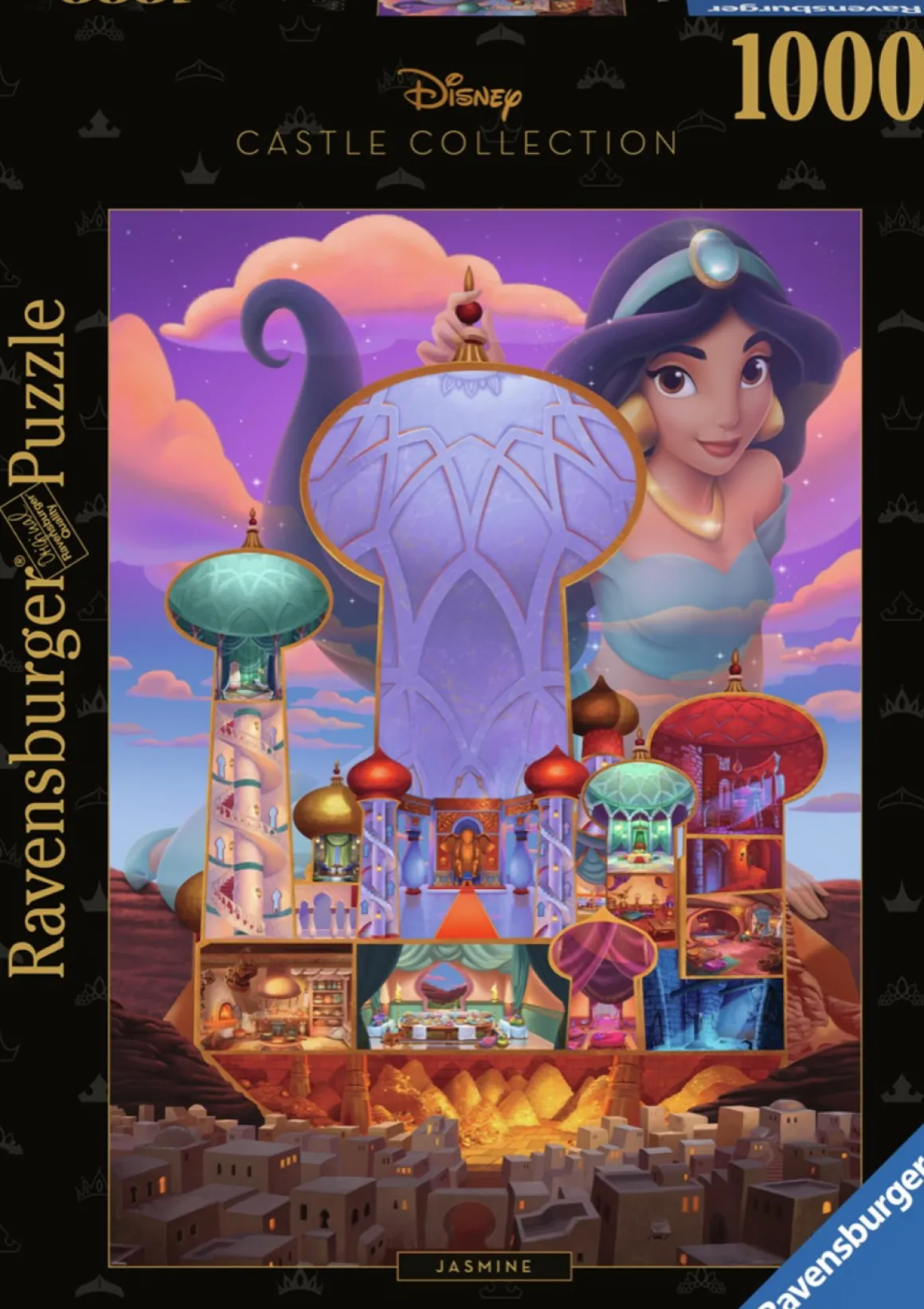 Ravensburger Jasmin - Disney Kasteel 2 - puzzel van 1000 stukjes