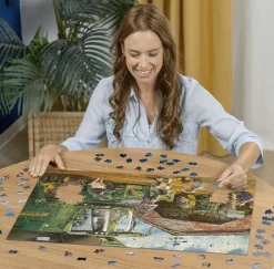 Ravensburger John Deere Toen en Nu - 1000 stukjes
