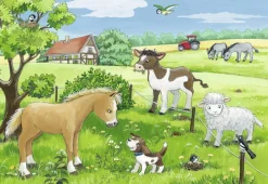 Ravensburger Jonge dieren op het platteland - 2 x 12 stukjes