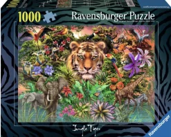 Ravensburger Jungle Tiger - puzzel van 1000 stukjes