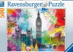 Ravensburger Kaartje uit London - puzzel van 500 stukjes