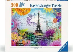 Ravensburger Kaartje uit Parijs - puzzel van 500 stukjes