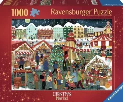 Ravensburger Kerstmarkt - puzzel van 1000 stukjes
