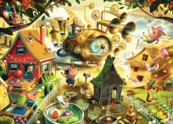 Ravensburger Kijk uit kleine biggetjes! - Dean MacAdam - puzzel van 1000 stukjes