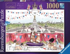 Ravensburger King Charles' Coronation Carpers - puzzel van 1000 stukjes