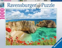 Ravensburger Klaprozen in de Algarve, Portugal - puzzel van 1000 stukjes