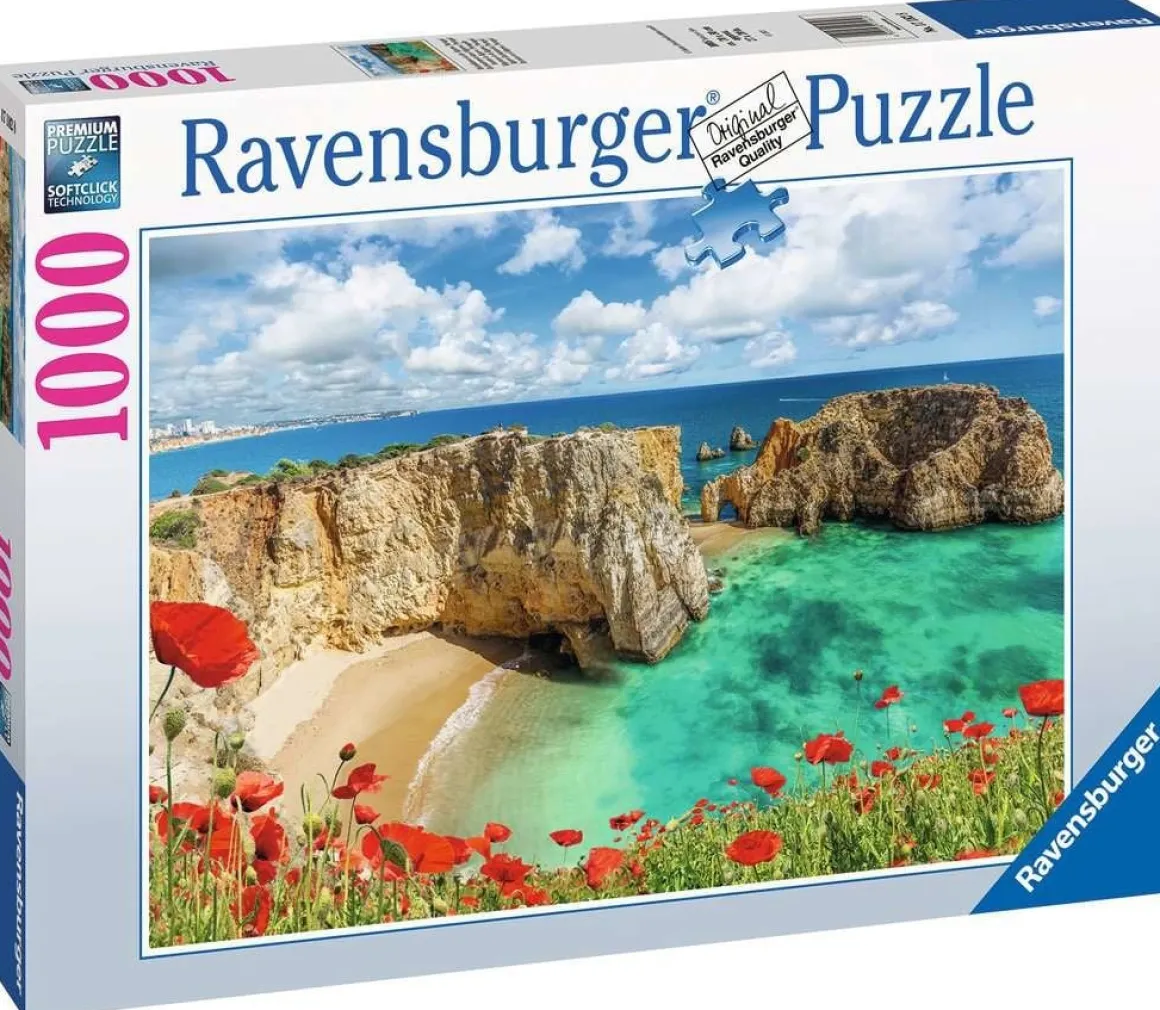 Ravensburger Klaprozen in de Algarve, Portugal - puzzel van 1000 stukjes