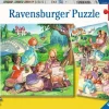 Ravensburger Kleine Prinsessen - 3 puzzels van 49 stukjes