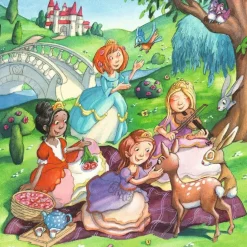 Ravensburger Kleine Prinsessen - 3 puzzels van 49 stukjes