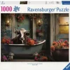 Ravensburger Koe in bad - puzzel van 1000 stukjes