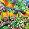 Ravensburger Land van de Lorikeets - puzzel van 1000 stukjes