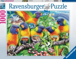 Ravensburger Land van de Lorikeets - puzzel van 1000 stukjes