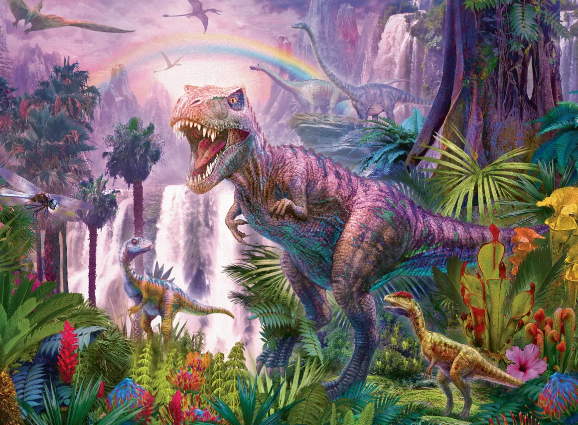 Ravensburger Land van de dinosauriërs - puzzel van 200 stukjes
