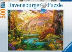 Ravensburger Land van de dinosauriërs - puzzel van 500 stukjes