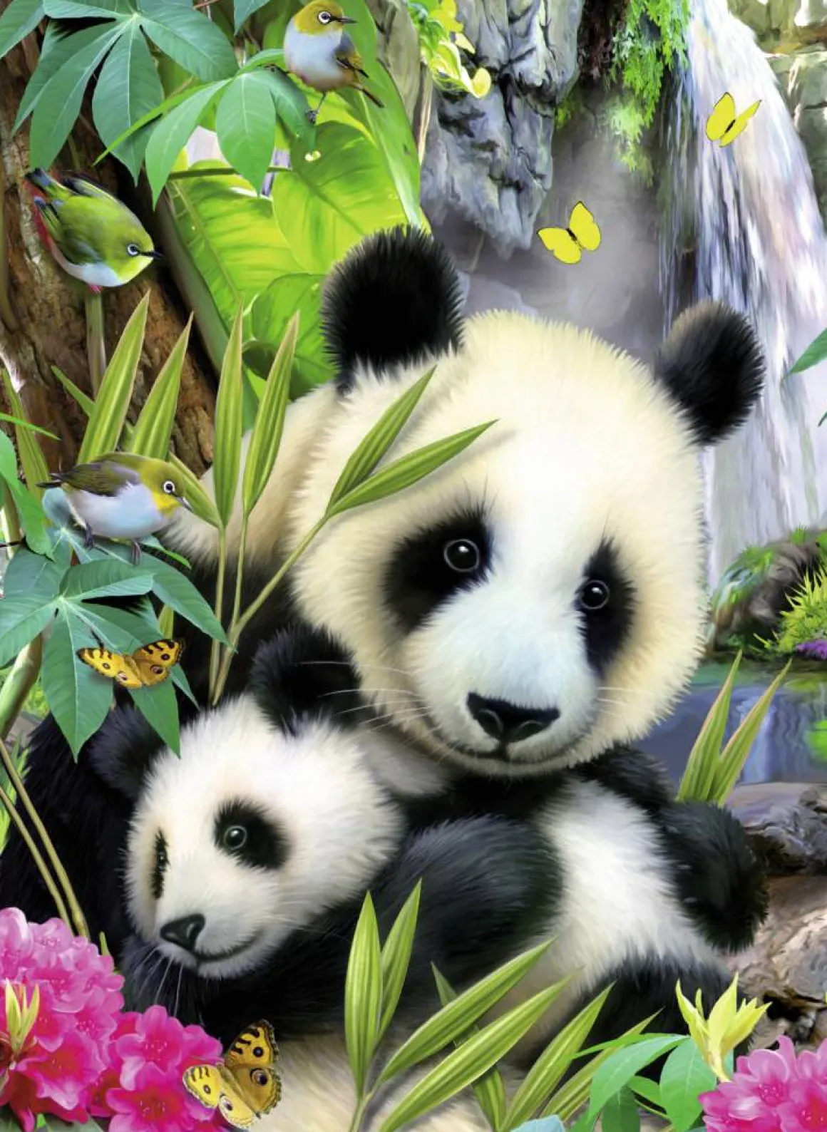 Ravensburger Lieve panda - 300 stukjes XXL