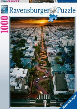 Ravensburger Lombard Street, San Francisco - puzzel van 1000 stukjes