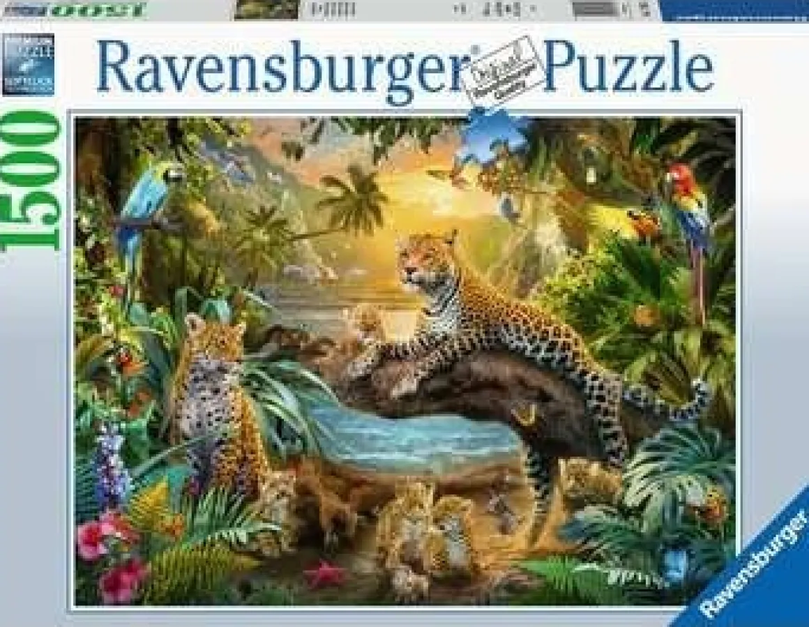 Ravensburger Luipaarden in de jungle - puzzel van 1500 stukjes