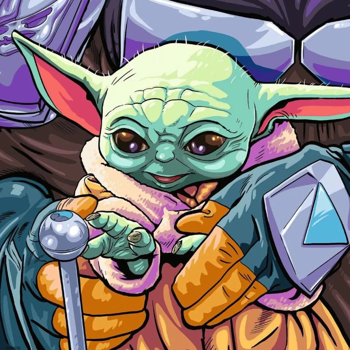 Ravensburger Mandalorian: Baby Yoda Grogu Momenten - 3 puzzels van 49 stukjes