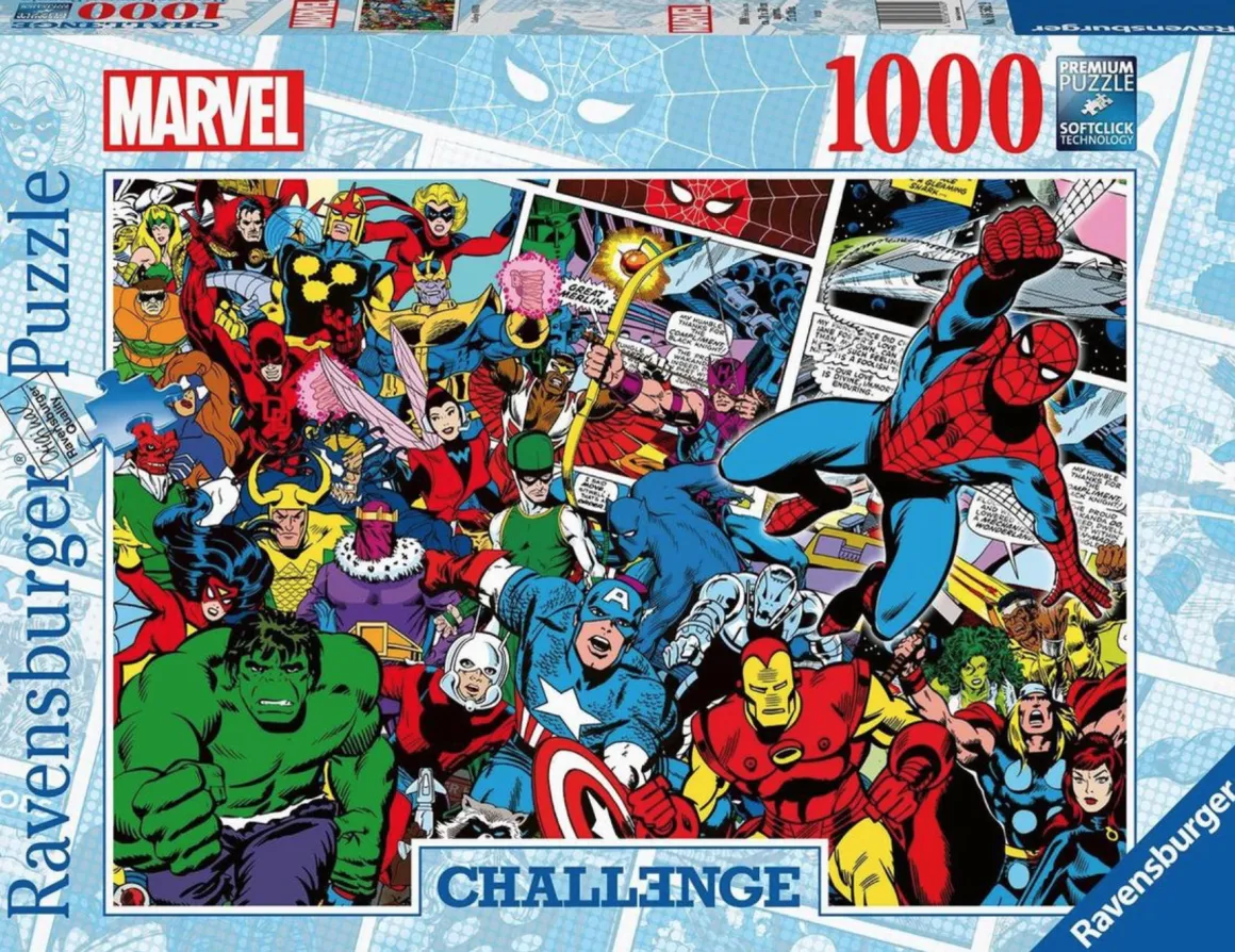 Ravensburger Marvel - Challenge - puzzel van 1000 stukjes