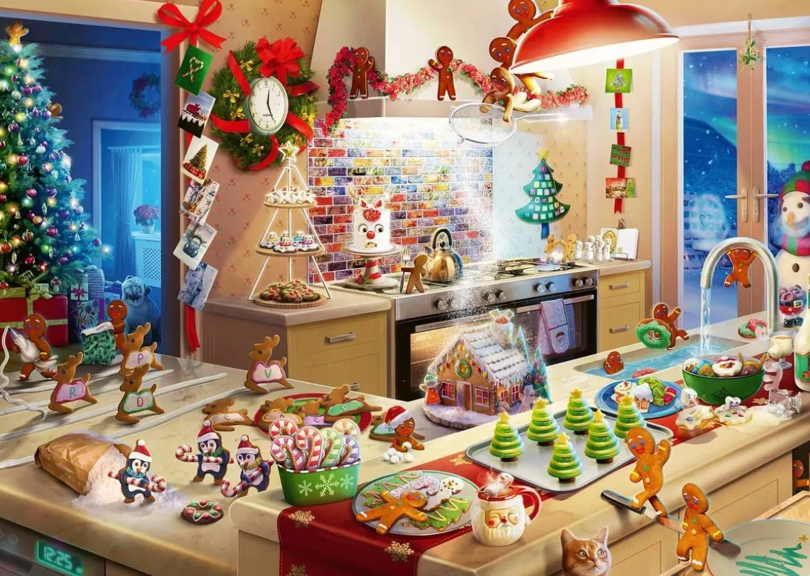Ravensburger Merry Mischief - Christmas Limited Edition - legpuzzel van 1000 stukjes