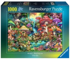 Ravensburger Merry Mushroom Village - Aimee Stewart - puzzel van 1000 stukjes