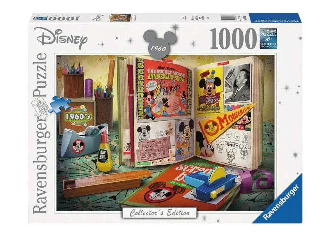 Ravensburger Mickey's Verjaardag 1960 - Disney Collector's Edition - 1000 stukjes