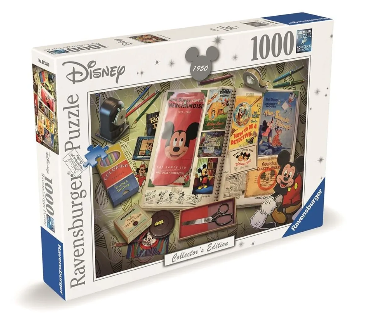 Ravensburger Mickey's Verjaardag 1950 - Disney Collector's Edition - 1000 stukjes