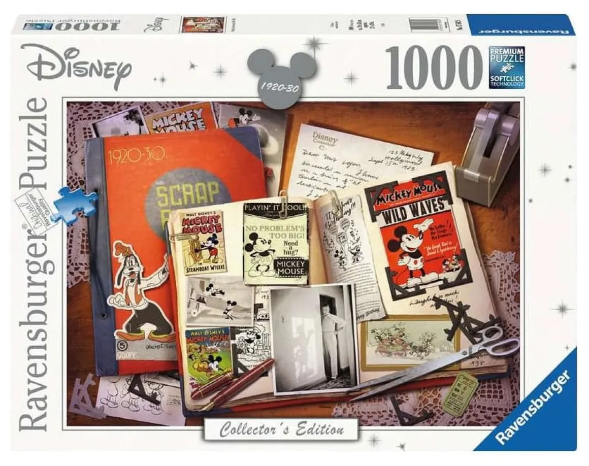 Ravensburger Mickey's Verjaardag 1920-1930 - Disney Collector's Edition - 1000 stukjes