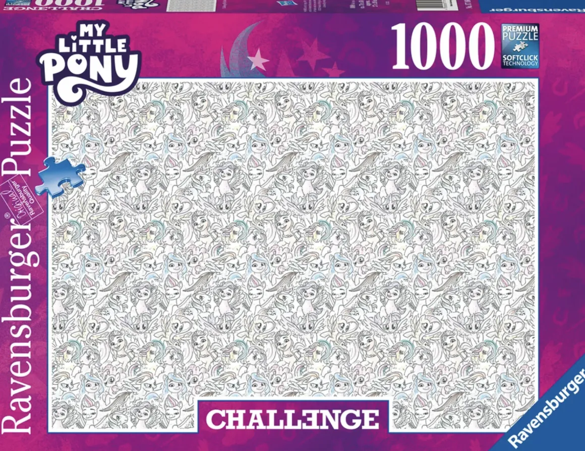 Ravensburger My Little Pony - Challenge - puzzel van 1000 stukjes