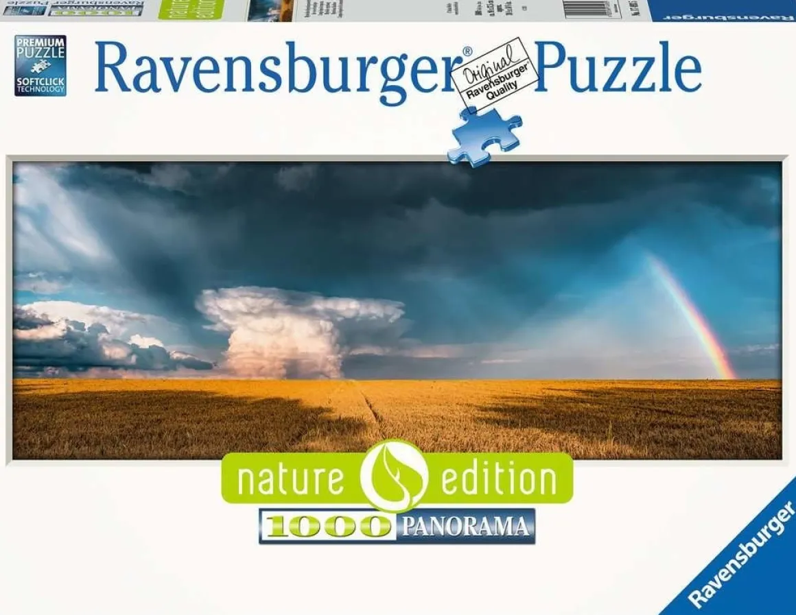 Ravensburger Mystieke regenboog - Java - panoramische puzzel van 1000 stukjes