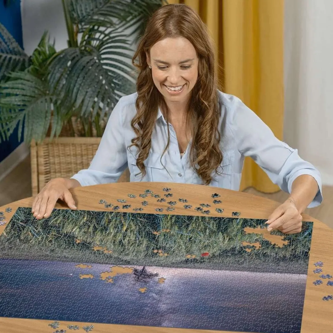 Ravensburger Nachthemel boven het korenveld - puzzel van 1500 stukjes