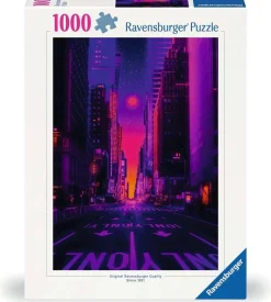 Ravensburger New York NeonArt - puzzel van 1000 stukjes