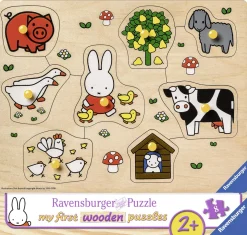 Ravensburger Nijntje op de boerderij - 8 stukjes