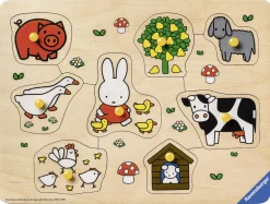 Ravensburger Nijntje op de boerderij - 8 stukjes
