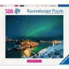 Ravensburger Noorderlicht bij Bergsfjord - puzzel van 500 stukjes