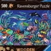 Ravensburger Onder de Zee - Houten Contourpuzzel - 500 stukjes