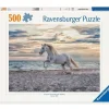 Ravensburger Paard op het strand - puzzel van 500 stukjes