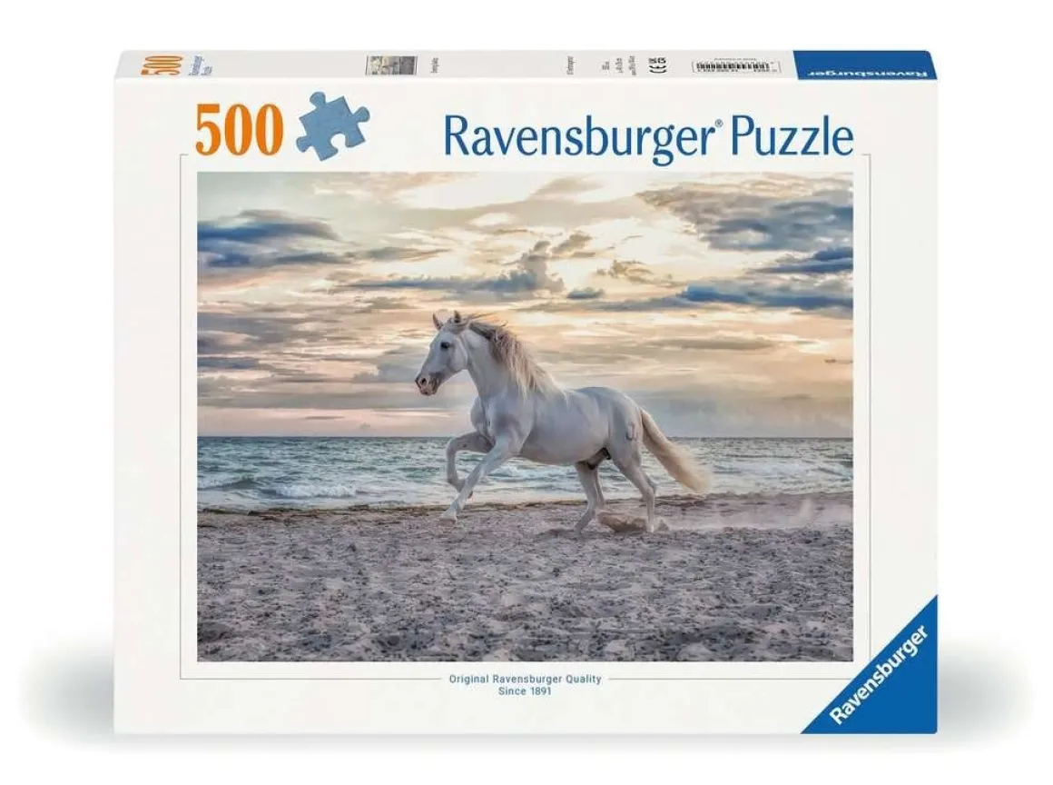 Ravensburger Paard op het strand - puzzel van 500 stukjes