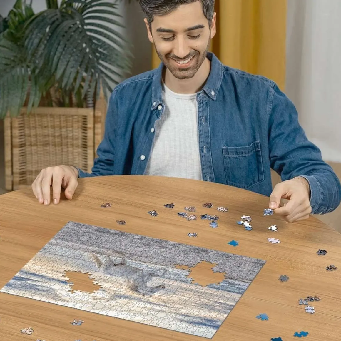 Ravensburger Paard op het strand - puzzel van 500 stukjes