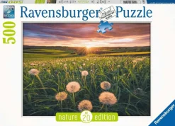Ravensburger Paardenbloemen bij zonsondergang - puzzel van 500 stukjes