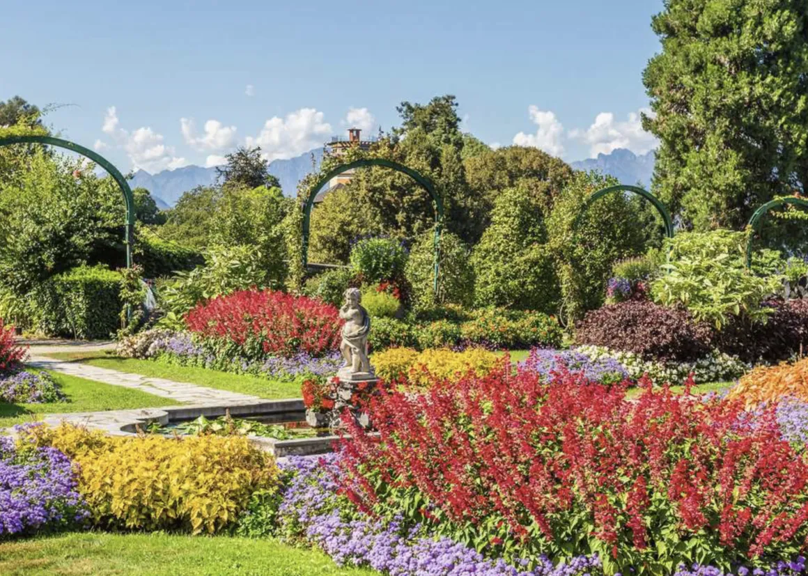 Ravensburger Park van Villa Pallavicino - Stresa in italië - puzzel van 1000 stukjes