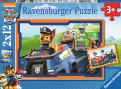 Ravensburger Paw Patrol in actie - 2 puzzels van 12 stukjes