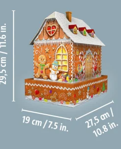 Ravensburger Peperkoekenhuisje - 3D puzzel - 216 stukjes